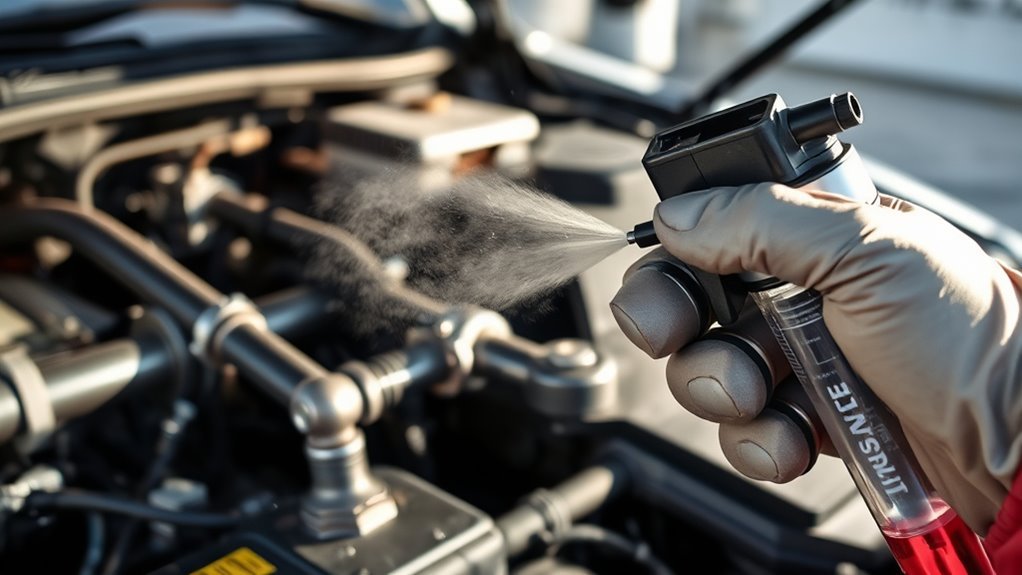 detecting ac refrigerant leaks early