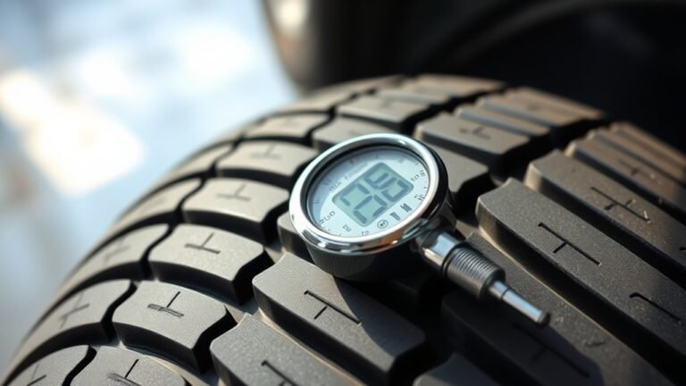 recommended tire pressure levels