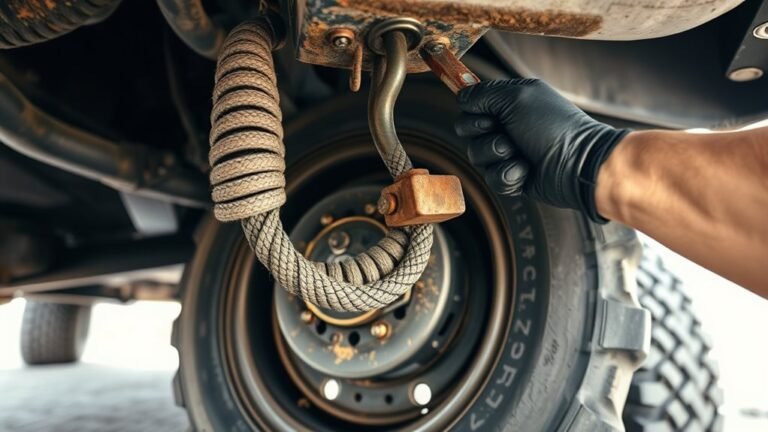 removing undercarriage spare