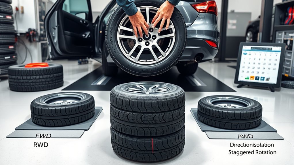 rotate tires every 5 000 7 500 miles