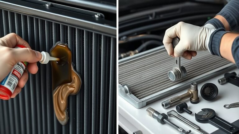 temporary vs permanent radiator fixes
