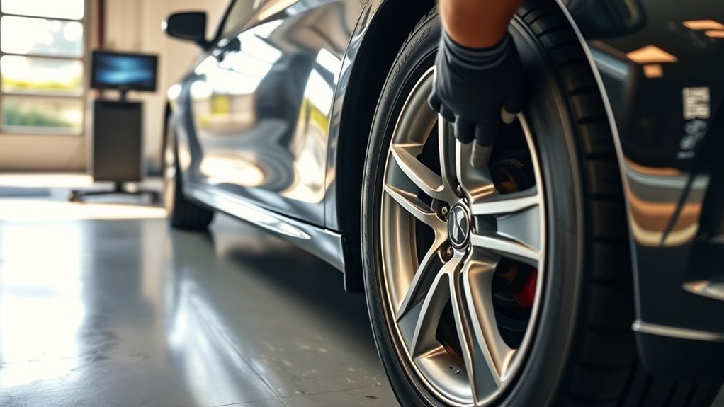tire alignment enhances performance