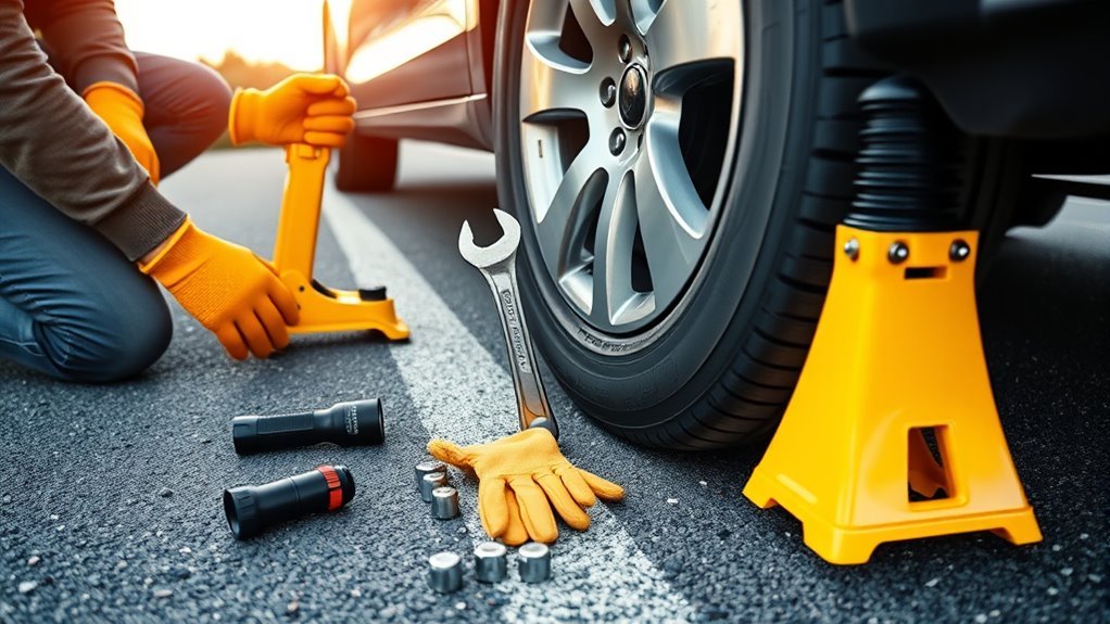 tire change safety tips