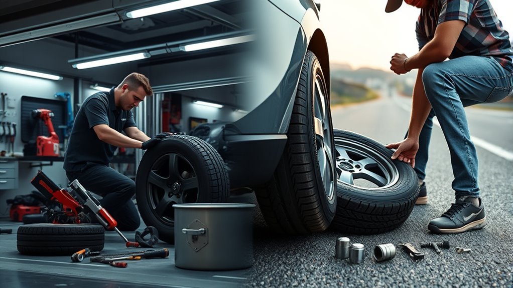 tire change time comparison